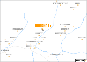 map of Marokasy