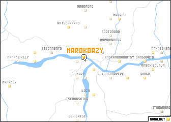 map of Marokoazy