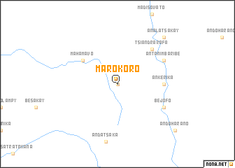 map of Marokoro