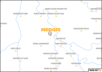 map of Marokoro