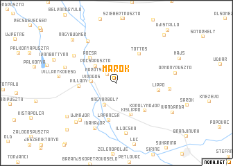 map of Márok