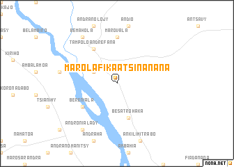 map of Marolafika Atsinanana