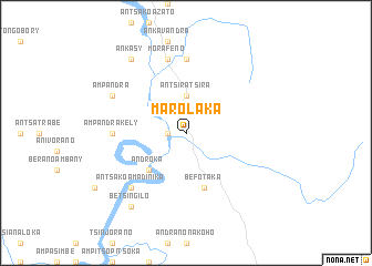 map of Marolaka