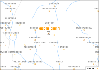 map of Marolando