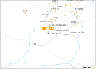 map of Māroli