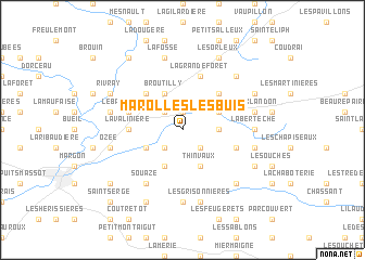 map of Marolles-les-Buis