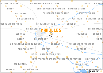 map of Marolles