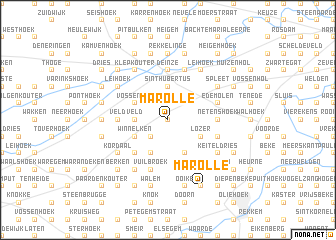 map of Marolle