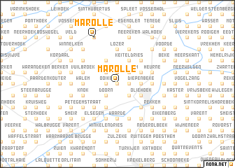 map of Marolle