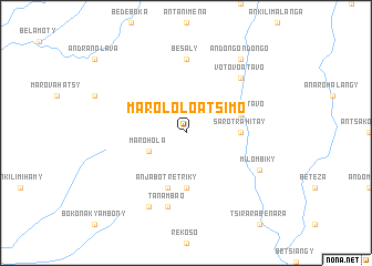 map of Marololo Atsimo