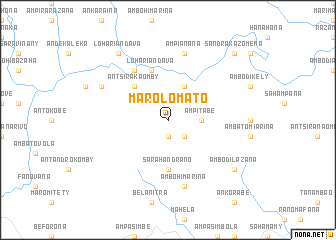 map of Marolomato
