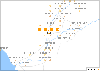 map of Marolonaka