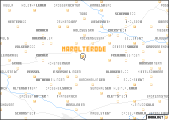 map of Marolterode