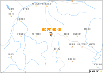 map of Maromaku
