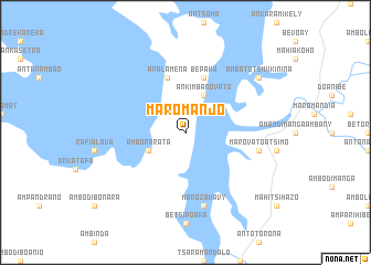 map of Maromanjo