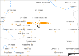 map of Maromasoandro