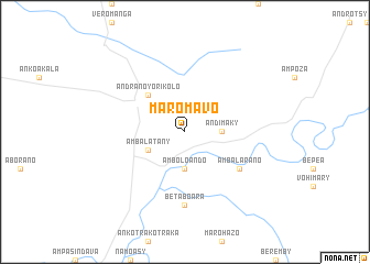 map of Maromavo