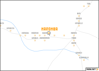 map of Maromba