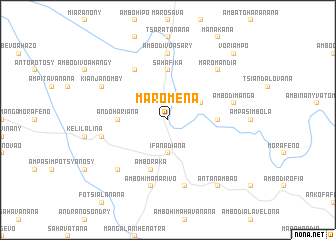 map of Maromena