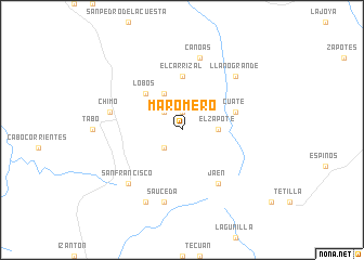 map of Maromero