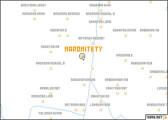 map of Maromitety