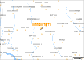 map of Maromitety