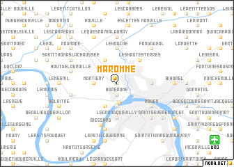 map of Maromme