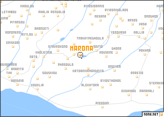 map of Marona