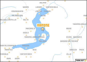 map of Marone