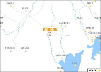 map of Marong