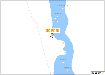 map of Maroni