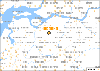 map of Maronko