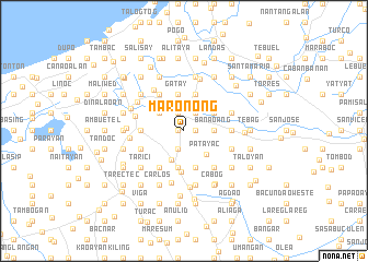 map of Maro-Nong