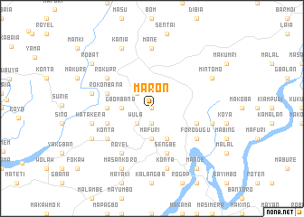 map of Maron