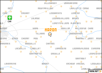 map of Mâron