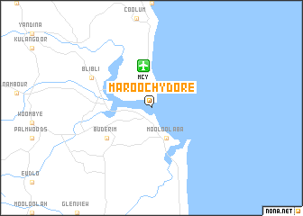 map of Maroochydore