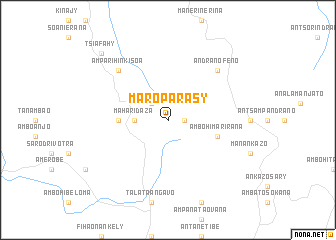 map of Maroparasy