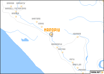 map of Maropiu