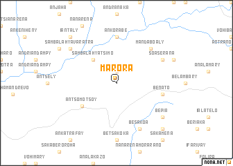 map of Marora