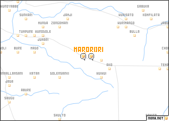 map of Marori