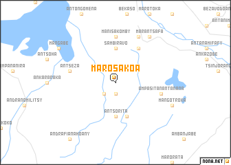 map of Marosakoa