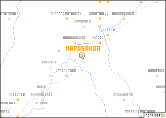 map of Marosakoa