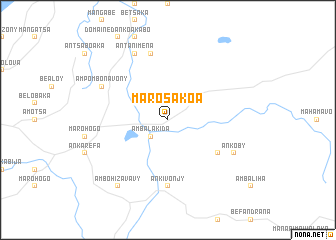 map of Marosakoa