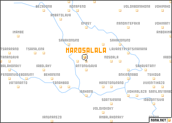 map of Marosalala