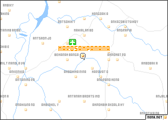 map of Marosampanana