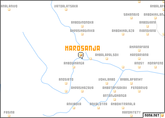 map of Marosanja