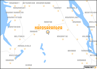 map of Marosarandra