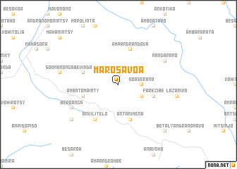 map of Marosavoa