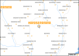 map of Maroseranana