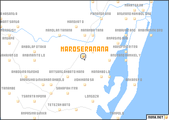 map of Maroseranana